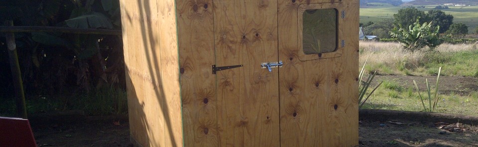 1.8m x 1.8m storage hut