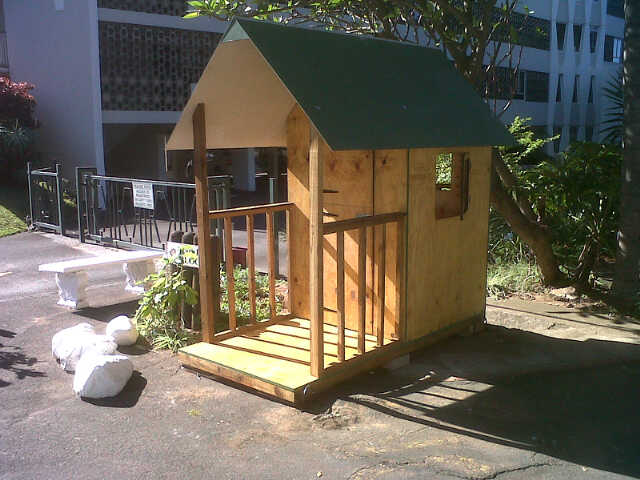 1.2m x 2.4m Guard Hut