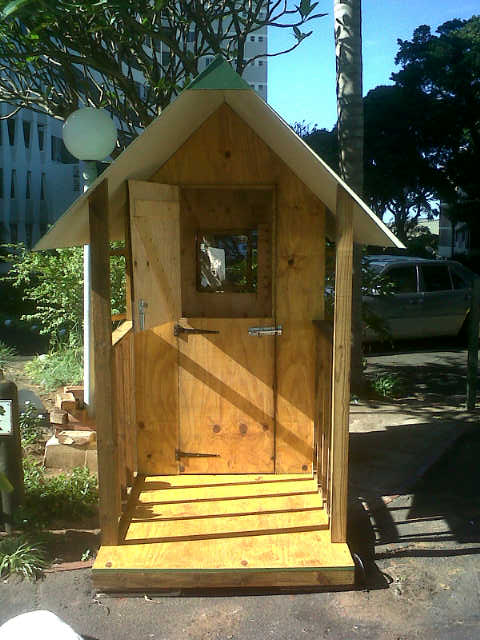 Stable door, back window