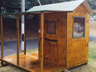 Guard hut, wrap around verandah