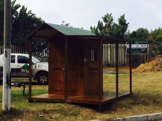 Guard hut, wrap around verandah