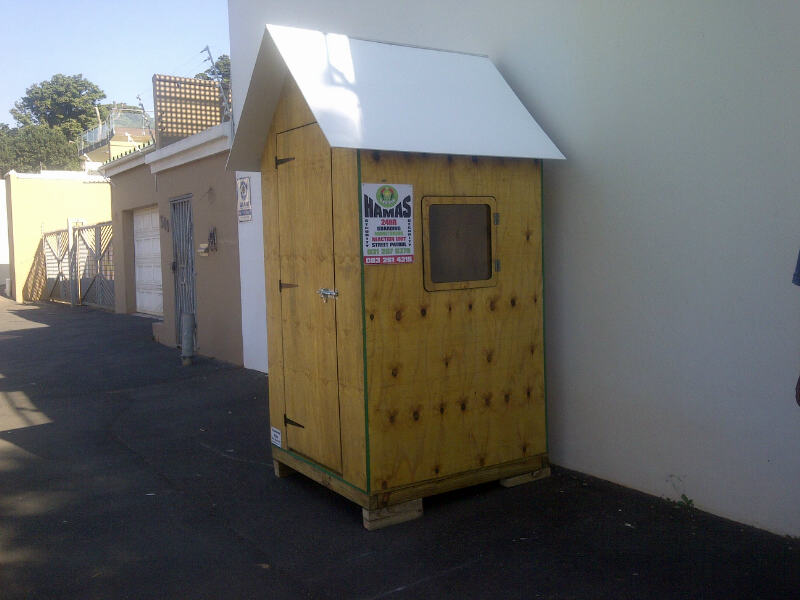 1.2m Guard Hut - Hamas Security