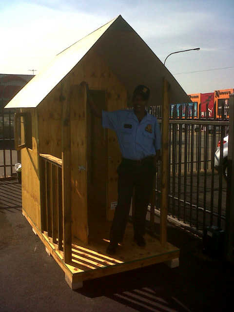 1.2m x 2.4m Guard Hut - NMI