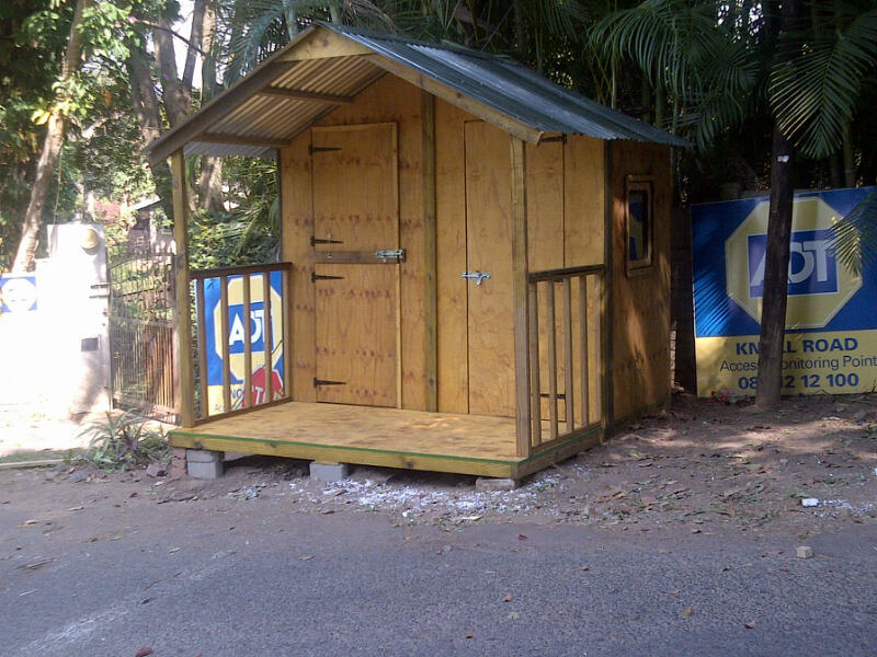 2.4m x 2.4m Guard hut ADT
