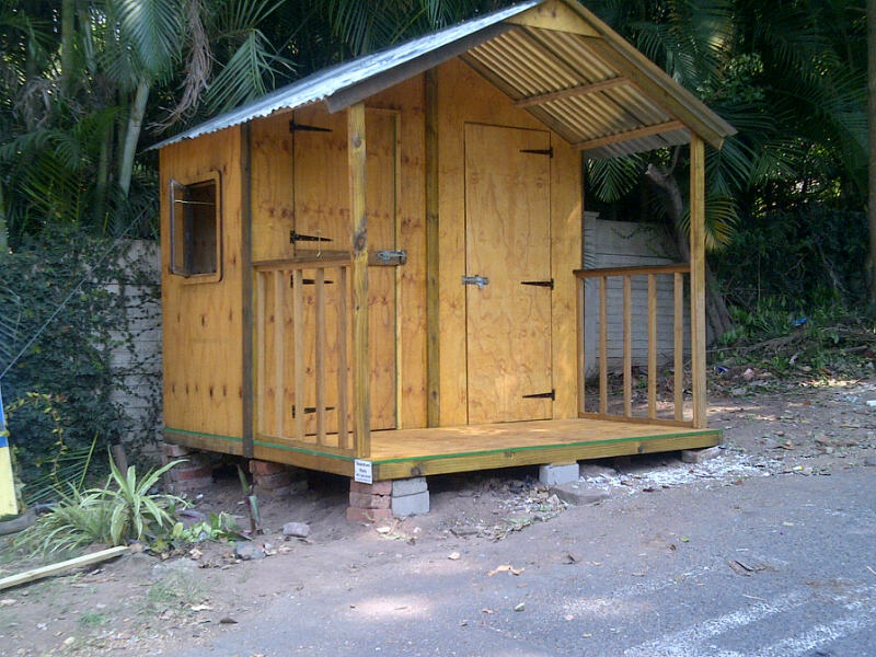 2.4m x 2.4m guard hut ADT